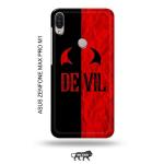 Tweakymod Printed Devil Back Cover For Asus ZenfOneMax Pro M1