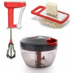ODD M EVEN Quick Handy Blender, Chopper and Grater Kitchen Tool Set