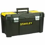 Stanley Waterproof Plastic Essential Tool Box with Metal Latch