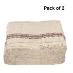 URBAN BUY Cotton floor Cleaning cloth Sweeping cloth Dusting cloth pocha & Multicolour, (Pack of 2)