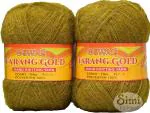 Simi Enterprise Mehndi Mix Wool Oswale 3 Ply Knitting Yarn Wool Best Used With Knitting Crochet Needles, 200 G