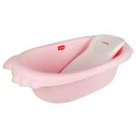 Luvlap Pink Cool Pool Baby Bathtub With Newborn Bath Chair And Shower Holder