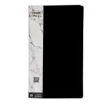 Eslee Business Card Holder | Visiting / Name Card Organizer | 4 Cards Sized Folder| 240 Pockets with Box | Black - (EO124240B Black)