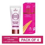 Vetoni BB+ Make Up Foundation- Natural Glow (60ml) Pack of 4