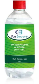 KIA BIOCARE ISO PROPYL ALCOHOL 99% PURE 200ML for Computers, Laptops, Mobiles (IPA 200ML)