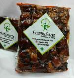 FreshoCartz Plain Dates With Seeds Comes in a Vacuum Pack of 2, Per Pack 500 g