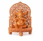 RITUALISTIC handcarved Wooden Ganesha Idol/Statue Murti/Figurine for Home and Office Decor Birthday Gifts