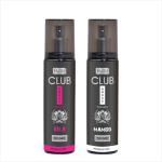 Byond Club House Vela and Mambo Long Lasting Fragrance No Gas Deodorant Body Spray -120ml+ 120ml
