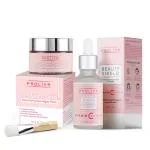 Prolixr Sea Algae Clay Face Mask And Vitamin C Serum Combination Cream, (Combo Of 2)