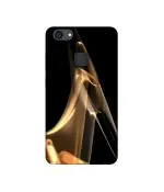 Buy Casotec Gold Smoke Design Printed Silicon Soft TPU Back Case