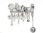Kitchen Expert - Steel Spoon Stand For Kitchen Wall | Karandi Stand For Kitchen | Steel Wall Mounted Stand | Cutlery Holder | Knife Stand | Spoon Organizer For Kitchen