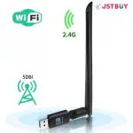 Coku Usb 2.0 Wireless Network Wifi Adapter With Antenna For Windows 10, 8, Vista And Xp