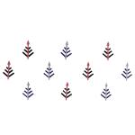 Comet Busters Multicolor Bindi For Women