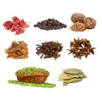 LJL Traders Whole Spices Luang, Elaichi, Kali Mirchi, Jawatri, Dalchini, Star Anise And Bay Leaves Combo Vegetarian Authentic Kerala Spices For Biryani Masala - 100, 100, 100, 25, 100, 50 And 25g