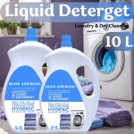 BLISS & BLUSH Tide Detergent Liquid 10 Liter Blue for Bucket Wash & Top Load Washing Machine, Designed For Tough Dirt Removal