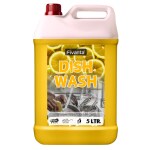 Fivanta Dishwash Liquid 5 Liter Yellow Kitchen Utensil Cleaner Removes Grease & Oil Dishwashing Detergent