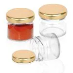 Pure Source India Clear Glass Jars & Containers Xxxx-Small0.02 Kilograms