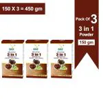 SBS Three In one Powder - Amla, Shikakai & Reetha , Vitamin C, Scalp Nourishment - 150gm (Pack Of 3)