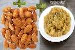 BITEPOD 100% Natural Almonds Sliver+Kishmish unpolished Quality Natural Almonds Sliver+Kishmish | Dry fruits | Natural Almonds Sliver+Kishmish 200g x2