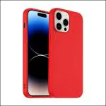 Yellowcult Apple iPhone 14 Pro Max Bull Red Silicone Back Cover Case (6.7inch)