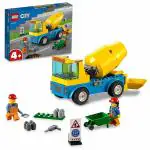 Jaiman Toys LEGO City Cement Mixer Truck 60325 Building Kit (85 Pieces)