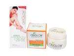 Oxyglow Herbals Hair Removal Cream With Lacto Bleach Cream, 130 G