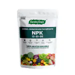 Garden Genie MAP (Mono Ammonium Phosphate) NPK 12 61 00 Fertilizers for Plants 380 Gm | Water Soluble Plant Growth Promoter | Foliar Spray Application