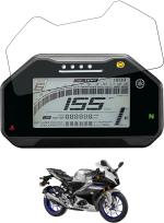 OBEROIS TRADERS Tempered Glass Guard for Speedo Meter Display Screen Guard Tempered Anti Scratch Protector For Yamaha R15 V4 / R15 M Bike (Pack of 1) Parts