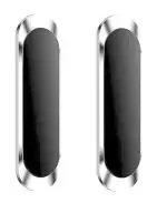 WebMedia Magnetic Mobile Phone Holder Car Dashboard Mobile Bracket Cell Phone Mount Holder Stand Universal Magnet Wall Sticker (2, Strip)