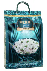 VEER SPECIAL - Extra Long Grain Biryani Basmati Rice - 5 Kg