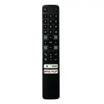 7SEVEN Bluetooth Voice Command Google Assistant Tcl TV Remote Control With Zee5 Netflix and Prime Video Hot Keys Replacement of Original Tcl Remote for LED Smart 4K Android TV Rc901v