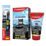 Colgate Kid's Batman Toothbrush And Toothpaste 80G (Pack Of 2)