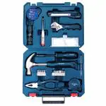 BOSCH 66 Pcs Hand Tool Kit, Compact, multipurpose Kit 2 kg, (66 Tools)