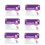 Tedibar Baby Bathing Bar - 75g (Pack of 6)
