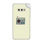 GADGETSWRAP Printed Vinyl Skin Sticker for Samsung Galaxy S10 E - Radio Minimalism