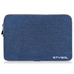 Stysol Blue Denim Laptop Bag Sleeve For 15.6 Inch Laptop, Macbook