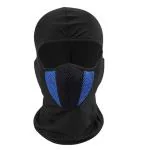 AllExtreme EXFCVM1 Bike Riding Face Mask Anti Pollution Dust Sun Protection Full Face Cover Mask (Black and Blue)