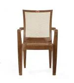 Chairman Executive Deluxe Plastic Chair | Comfortable ArmRest | For Dining, Restaurant, Cafe | Durable and Sturdy | Holds Up to 200Kg