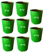 Iagrifarm HDPE UV Treated Grow Bag,Green,9