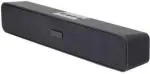 ZSIV Smart Wireless E-91 Leerfei Bluetooth DJ Soundbar Surround Stereo, Subwoofer, Home Theater, Sound 2400 mAh Bluetooth Speaker (Black)
