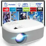Total Mini ANDRIOD Projector for Home 4K Support 1080P Full HD Portable Projector Android iOS YouTube Builtin Apps 5G WiFi Autoreen Compatible 4K TV Stick