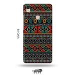 Tweakymod Printed Aztec Back Cover For Vivo V3