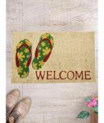 SWHF VBC Bleach Printed Door and Floor Mat : Flip-Flop Welcome
