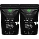 Gourmax Dark Chocolate Roasted and Flavoured Makhana 75g (Pack of 2)