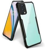 XOVO Back Cover for OnePlus Nord 2 5G, OnePlus Nord 2 (Transparent, Dual Protection, Pack of 1)