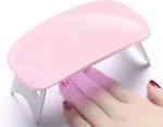 OPTRA-Jiya Enterprise Pink Led Uv Nail Polish Dryer Curing Lamp Light Portable