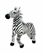 Tickles Polyester Zebra Lightweight Soft Toy 30 cm 1 Month and Up