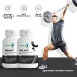 Happy Millions Shilajit - An Effective & Safe Supplement| (30+30) 60 Tablets