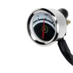 ALLEXTREME EXTBAM1 Topbird Ampre Reading Analogue Ampmeter Ampere Gauge Meter for Royal Enfield Bullet Classic Electra and Standard 350cc and 500cc Motorcycles