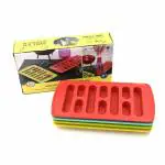 Krifton Easy to Release & Flexible 10 Cubes ice Tray 4pc